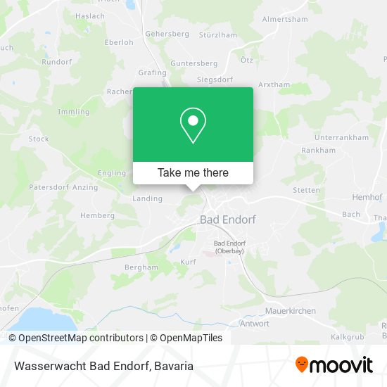 Wasserwacht Bad Endorf map