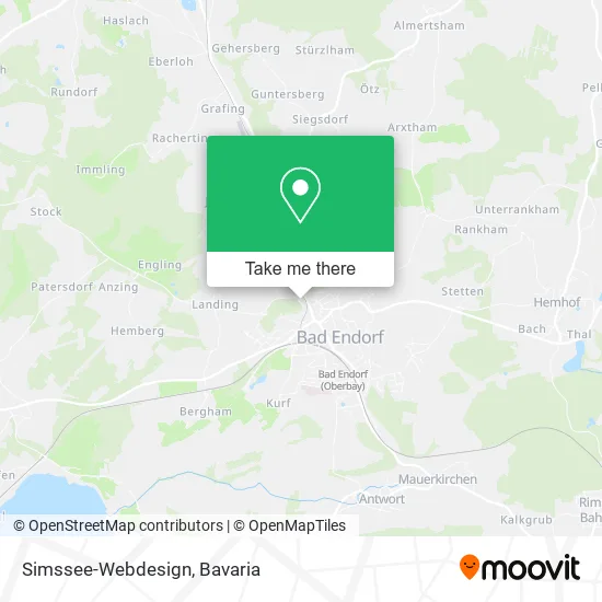 Карта Simssee-Webdesign