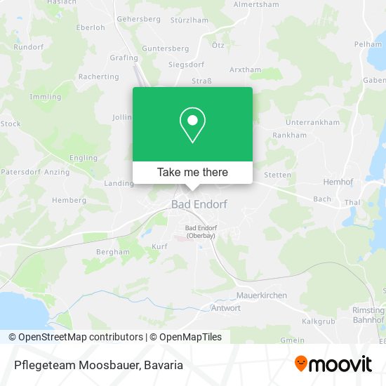 Pflegeteam Moosbauer map