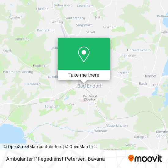 Ambulanter Pflegedienst Petersen map