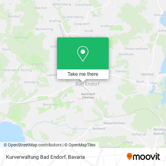 Карта Kurverwaltung Bad Endorf