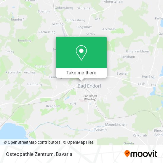 Osteopathie Zentrum map