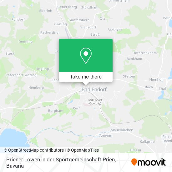 Карта Priener Löwen in der Sportgemeinschaft Prien