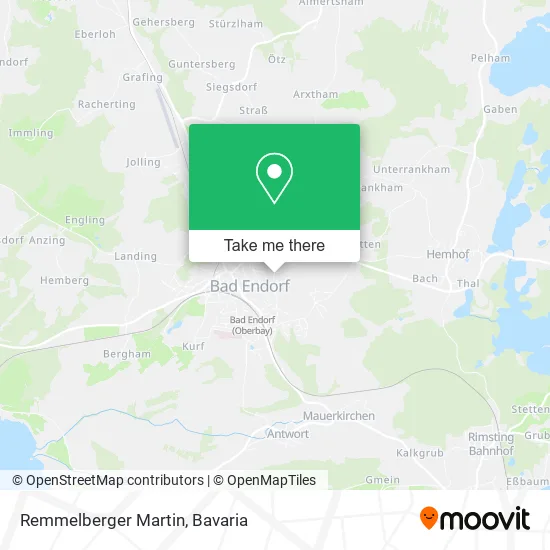 Карта Remmelberger Martin