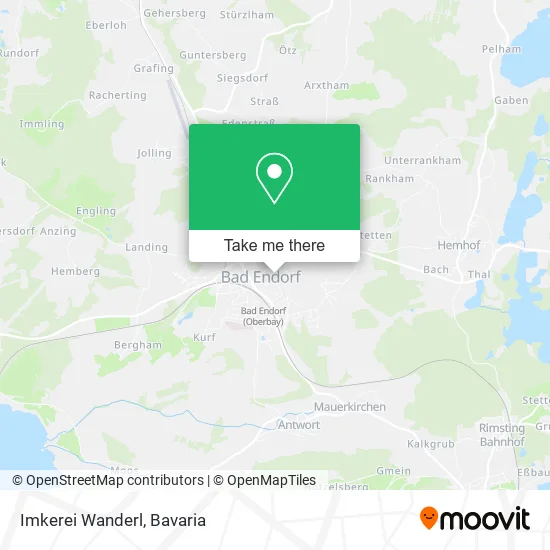 Карта Imkerei Wanderl