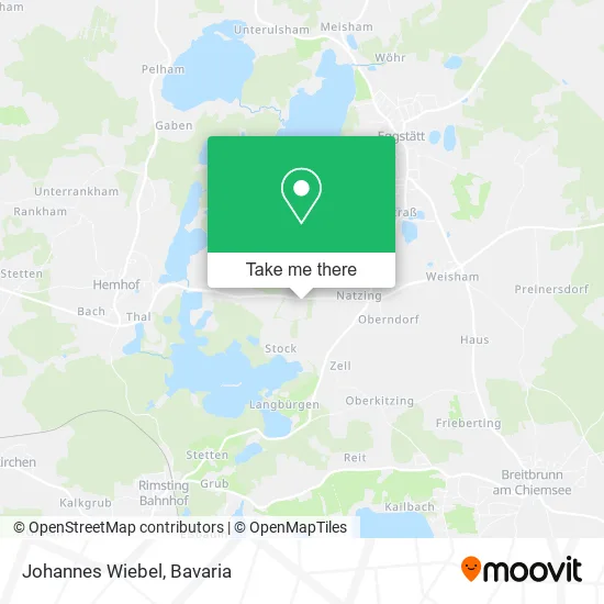 Карта Johannes Wiebel