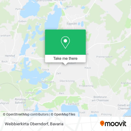 Weibbierkirta Oberndorf map
