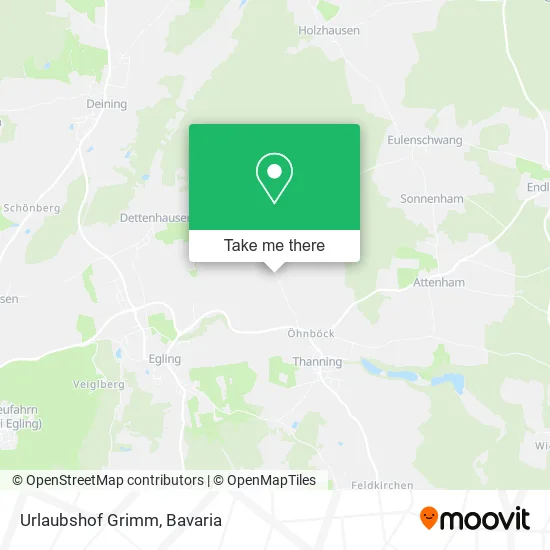 Карта Urlaubshof Grimm