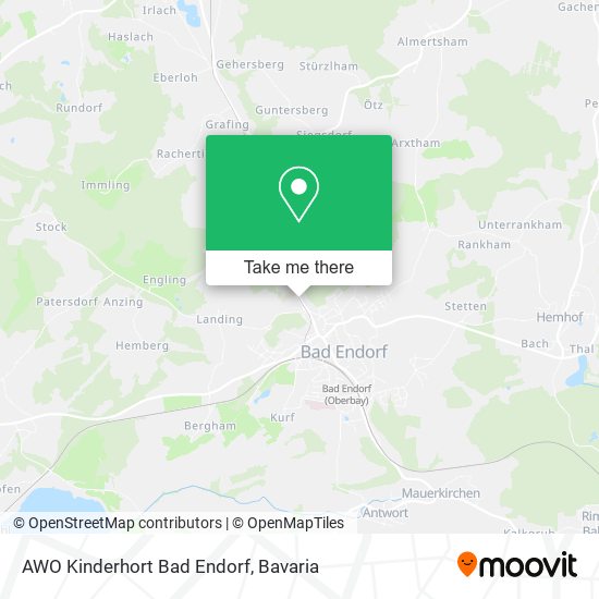 AWO Kinderhort Bad Endorf map