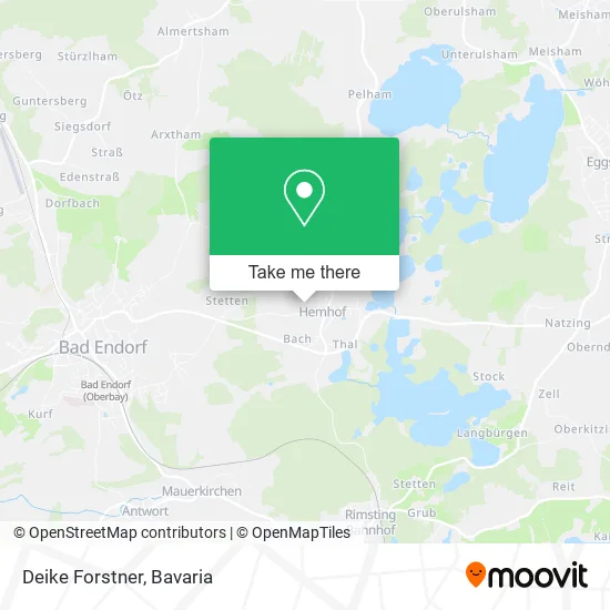 Карта Deike Forstner