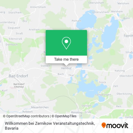 Willkommen bei Zernikow Veranstaltungstechnik map