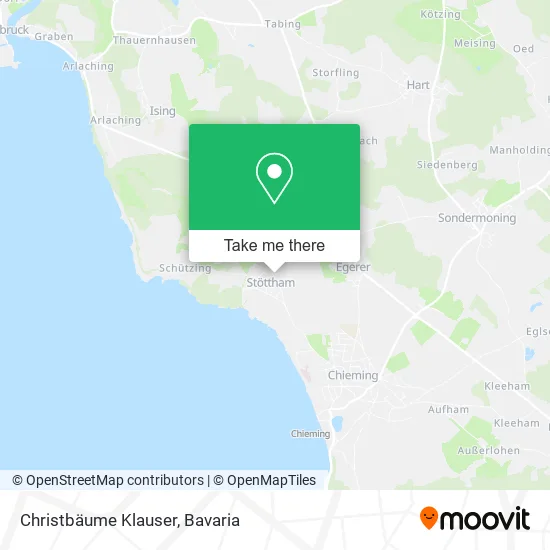 Карта Christbäume Klauser