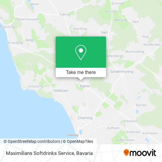 Maximilians Softdrinks Service map