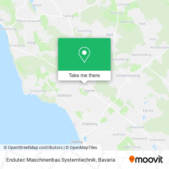 Endutec Maschinenbau Systemtechnik map