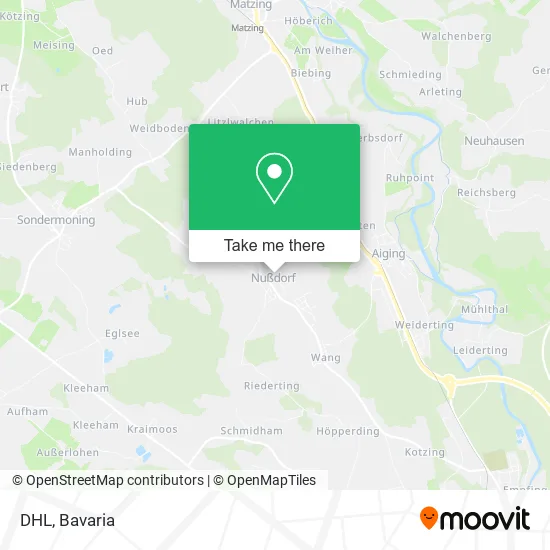 Карта DHL