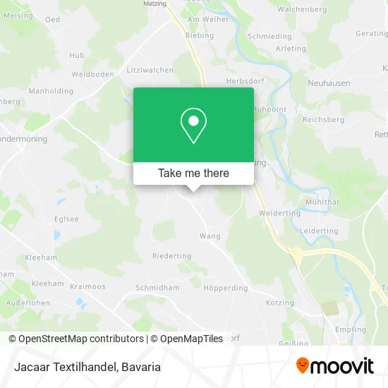 Карта Jacaar Textilhandel