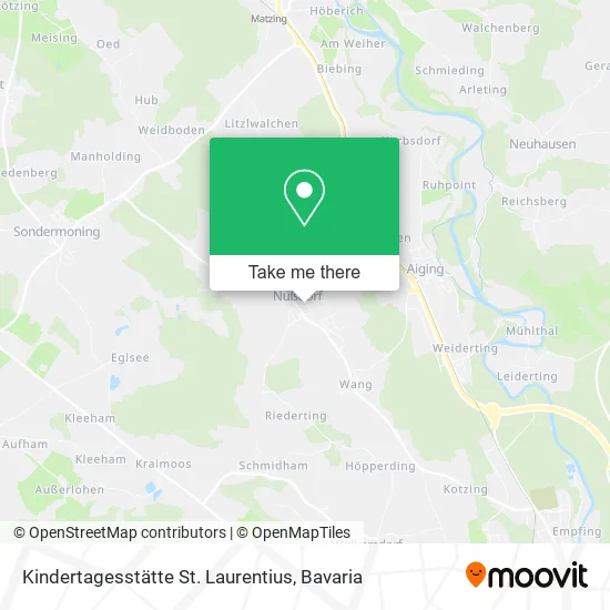 Карта Kindertagesstätte St. Laurentius