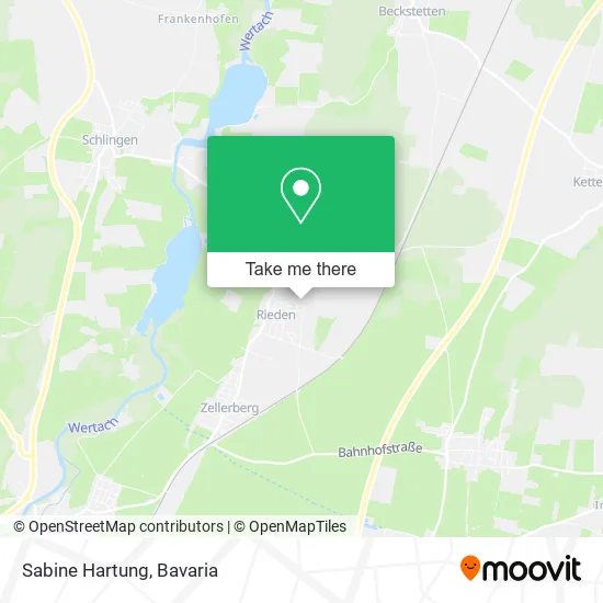 Карта Sabine Hartung