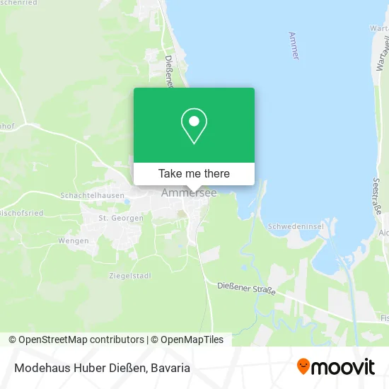 Карта Modehaus Huber Dießen