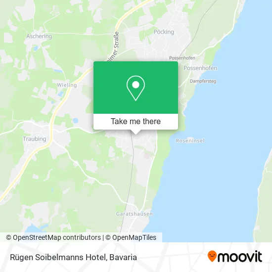 Rügen Soibelmanns Hotel map