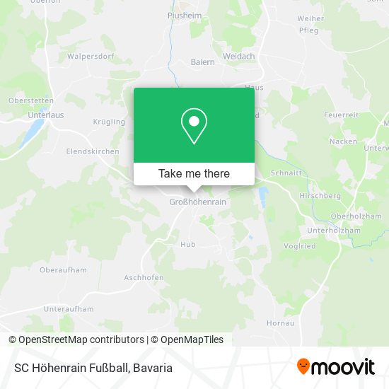 SC Höhenrain Fußball map