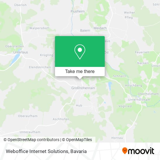 Weboffice Internet Solutions map