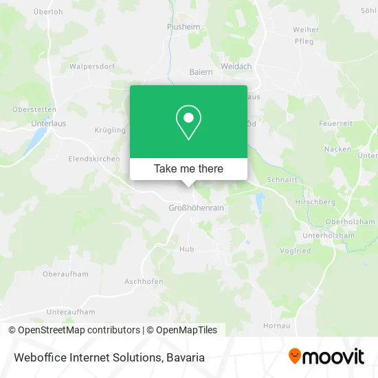 Карта Weboffice Internet Solutions