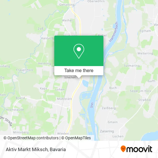 Карта Aktiv Markt Miksch