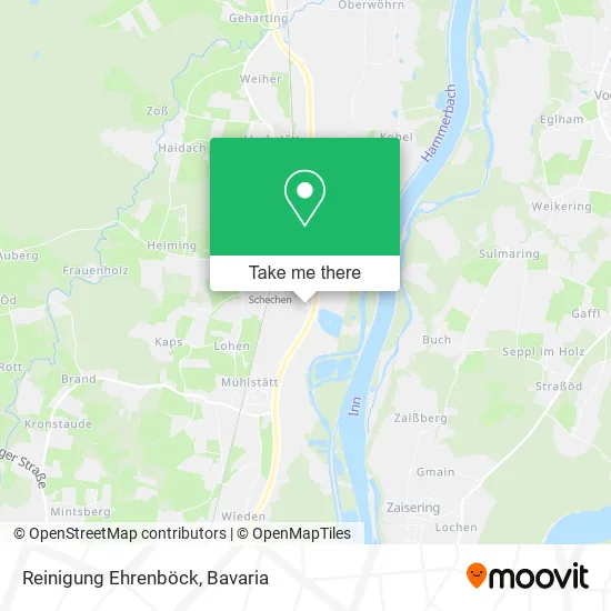 Карта Reinigung Ehrenböck