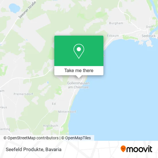 Карта Seefeld Produkte