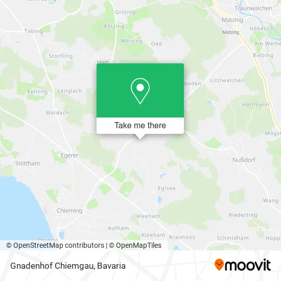 Gnadenhof Chiemgau map