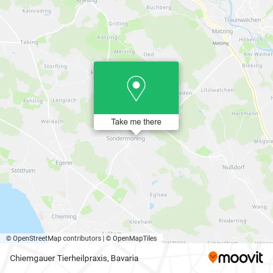 Карта Chiemgauer Tierheilpraxis