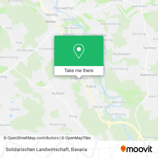 Карта Solidarischen Landwirtschaft