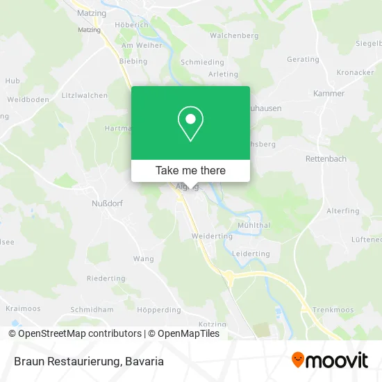Карта Braun Restaurierung