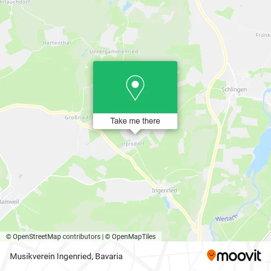 Карта Musikverein Ingenried