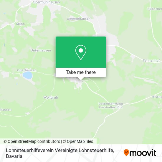 Lohnsteuerhilfeverein Vereinigte Lohnsteuerhilfe map