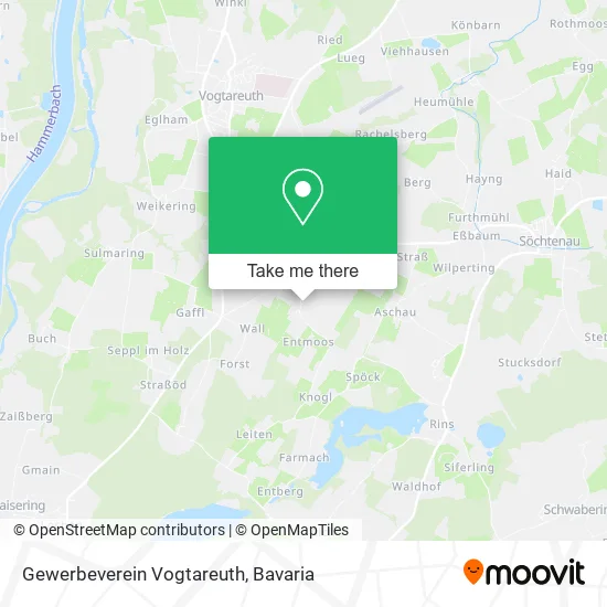Карта Gewerbeverein Vogtareuth