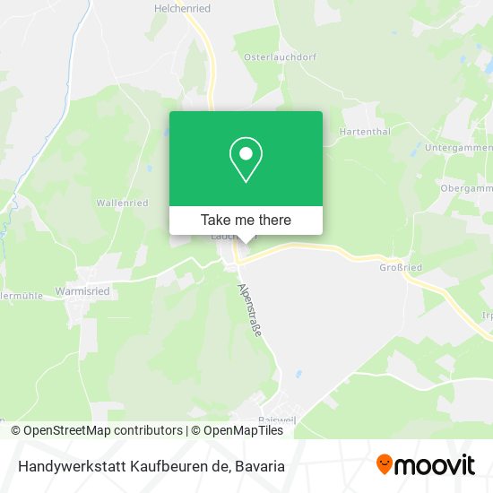 Handywerkstatt Kaufbeuren de map