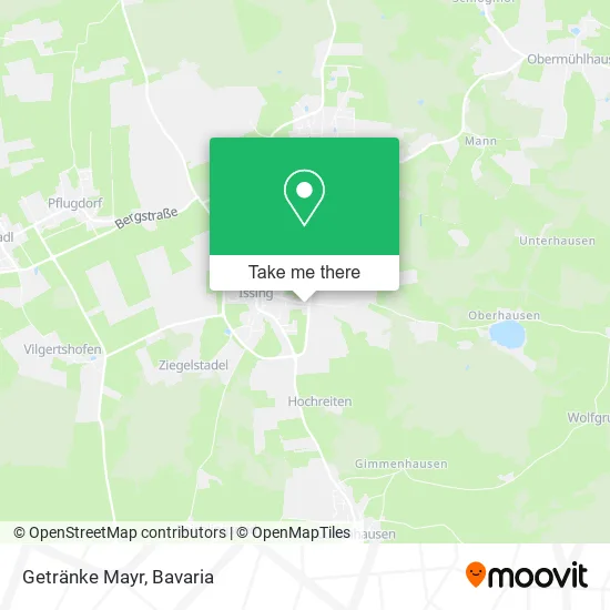 Карта Getränke Mayr