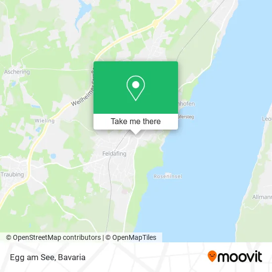 Карта Egg am See