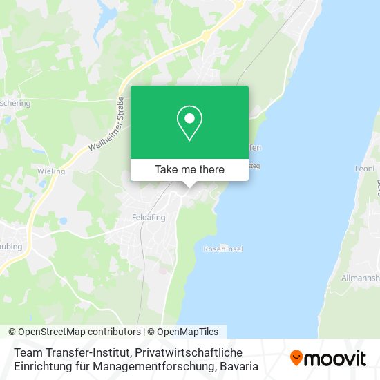 Team Transfer-Institut, Privatwirtschaftliche Einrichtung für Managementforschung map