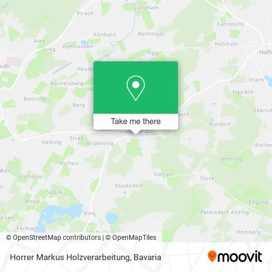 Карта Horrer Markus Holzverarbeitung