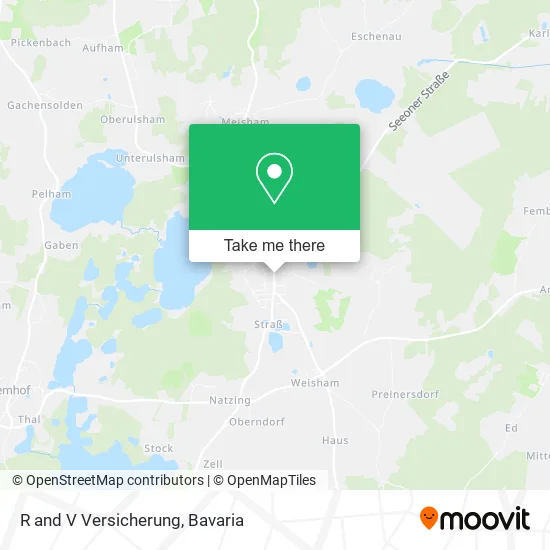 R and V Versicherung map