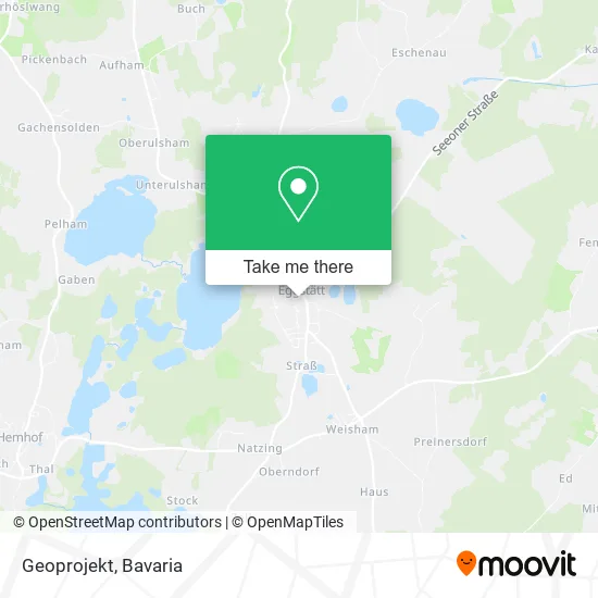 Карта Geoprojekt