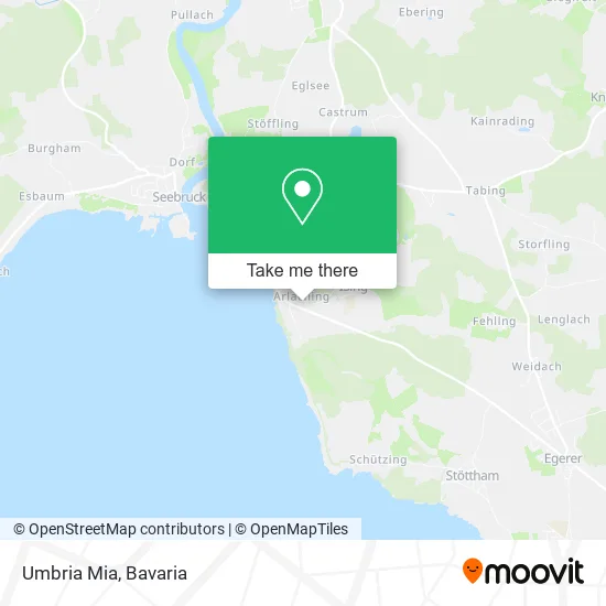 Umbria Mia map