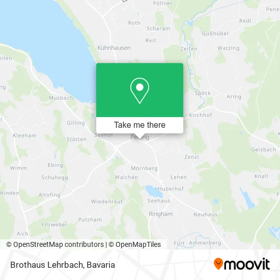 Карта Brothaus Lehrbach