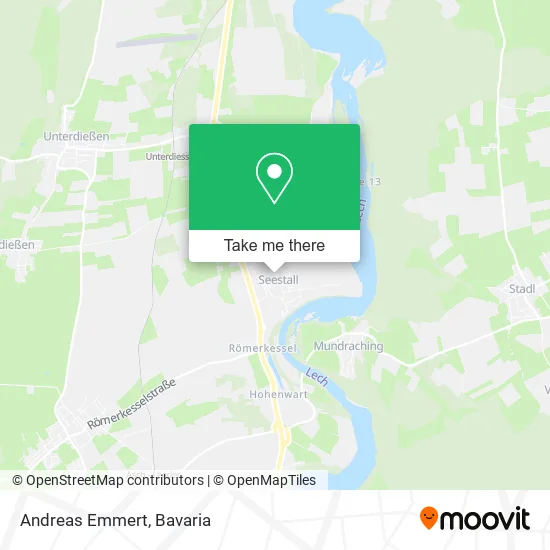 Карта Andreas Emmert