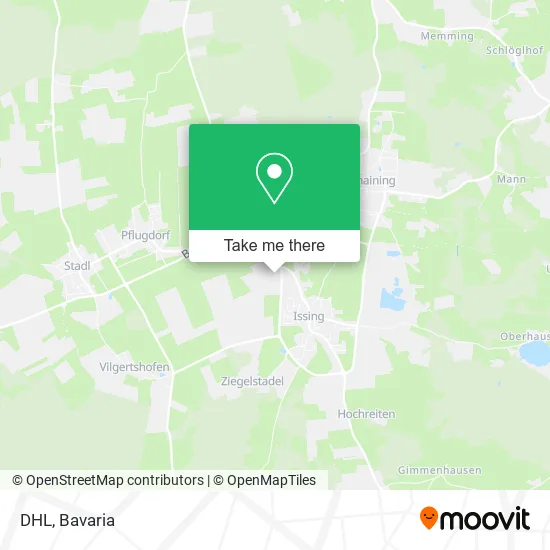 Карта DHL