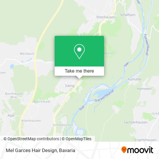 Mel Garces Hair Design map