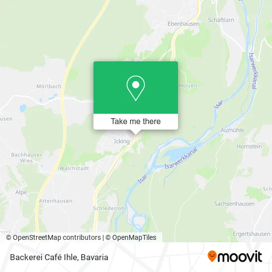 Карта Backerei Café Ihle